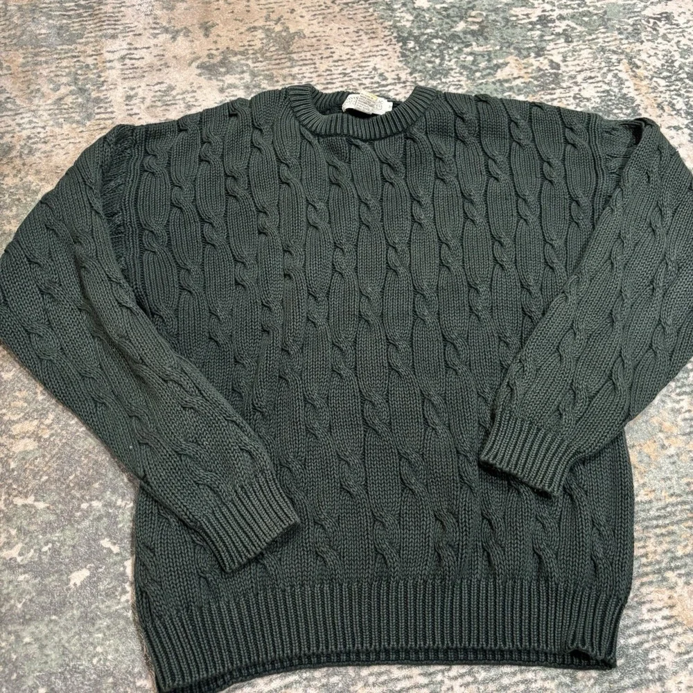 vintage Banana Republic Safari & Travel‎ Clothing Co. Cableknit sweater Medium